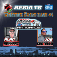 Dodge Powerbrokers NHRA Mile High Nationals results with Alan Reinhart and Joe Castello 7/19/2022