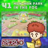 Digimon Adventure 2020 Episode 41 “Mon-Mon Park in the Fog”