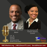 Gerald Hector welcomes Dr. Kijana Nix to Its Easy Son