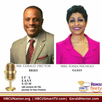 Mr. Gerald Hector welcomes Mrs. Sonja Nichols to Its Easy Son