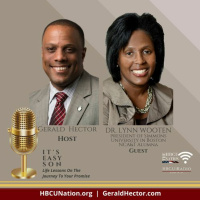 Gerald Hector welcomes Dr. Lynn Wooten to ITS EASY SON