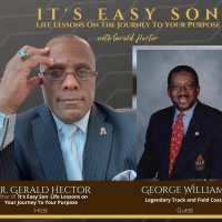 Gerald Hector welcomes George Williams to Its Easy Son