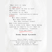 A Living Practice In An Unravelling Time