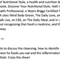 Holli Thompson: Hack Into Your Nutritional Style - #175