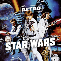 Han Duo: 40 års Retro Re-release: Star Wars Original trilogien