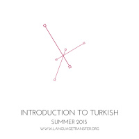 Introduction to Turkish, Track 39 - Language Transfer, The Thinking Method