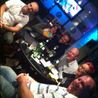 Midnight reflections with @dr_black @2xaa @manchesterbudo at #YRS2012 