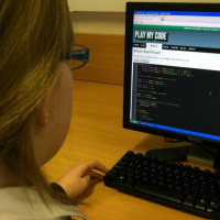Extracts from Year 7 Computing lesson Play My Code @playmycode