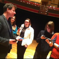 Live performance of Mobile Sinfonia at Birmingham Symphony Hall