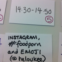 Emma Docherty talks about instagram, foodprn 