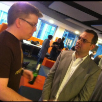 Ben Novak and Andy Piper feedback London #RaspberryJam 