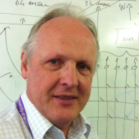 Interview with Steve Furber at University of Manchester, discussing Computing in school