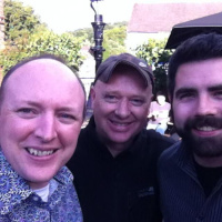 Conversation with Matt Esterman and Darren Murphy on #TeachMeet and #RaspberryJam @mesterman @darrenmurphy 