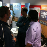@educationfest In the TechHeads Startup Space talking to @Herx @TheoryTestPro #educationfest