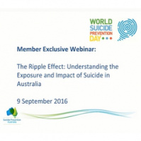 23: Member Briefing: New Report on Understanding Exposure and Impact of Suicide in Australia 