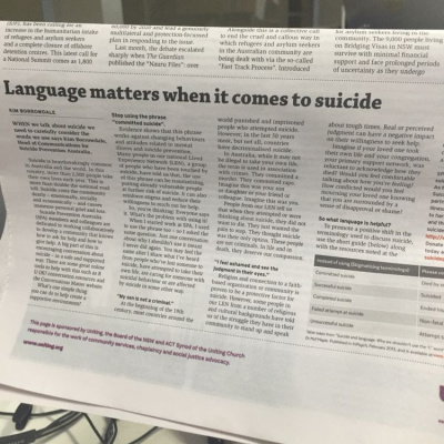 Suicide Prevention Australia