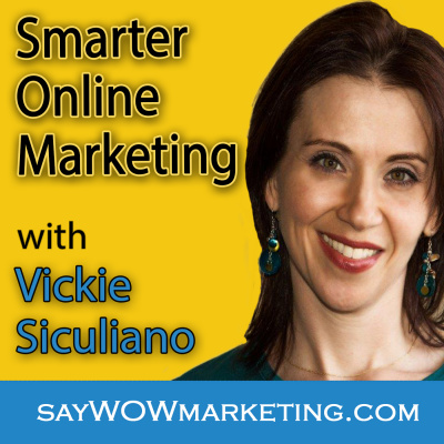 Smarter Online Marketing Podcast With Vickie Siculiano | Best-selling Author | Speaker | Online Marketing Coach | Visual Mark