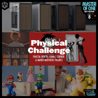 PCR 502: Physical Challenge - Fractal North, Comics Corner  Mario Brothers Figures