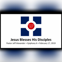 Jesus Blesses His Disciples