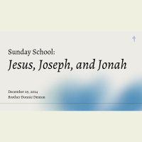 Jesus, Joseph, and Jonah (Audio Only)