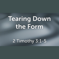 Tearing Down the Form (Audio Only)