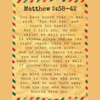 Sermon for 4-19-2020 - An Eye for an Eye