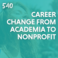 Career Change from Academia to Nonprofit