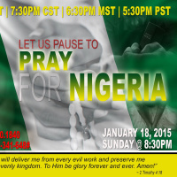 Prayer for Nigeria | JAN 18 2015