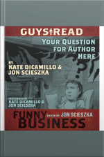 Guys Read: Your Question For Author Here