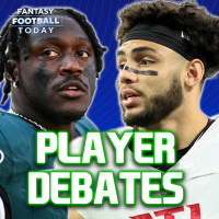 Four Rankings Debates! ARSB vs. Nico, AJ Brown vs. Drake London and More (03/24 Fantasy Football Podcast)