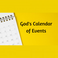Gods Calendar of Events - Audio