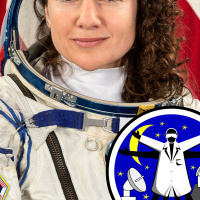 James Webb and astronaut Jessica Meir