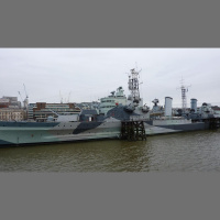 Richard Hutchinson Visits HMS Belfast