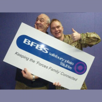 Cpl Si Longworth Chats to BFBS Salisbury Plain