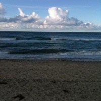 The sound of the sea