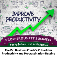 Episode 79. The Pet Business Coach’s #1 Hack for Productivity and Procrastination-Busting