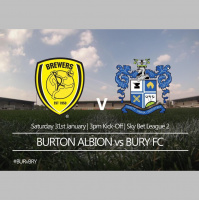 Half Time | Burton Albion 0-0 Bury
