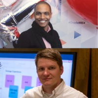 Sikaar Keita and Wojciech Pluta of Oracle