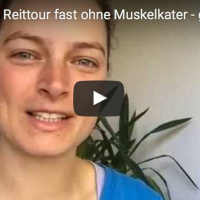 0077 Eine Woche Reittour fast ohne Muskelkater - gewusst wie -)
