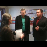 Marc chats with MP Charlie Angus about Shannens Dream  the events of the day. 