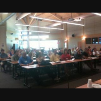 Marc Speaks at CAW training in Port Elgin for CWP