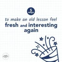 EP301 5 ways to make an old lesson feel fresh and interesting again (with Betsy Potash of Spark Creativity)