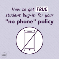 EP306 How to get TRUE student buy-in for your no phone policy (with Ashly HIlst)