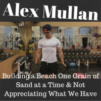 Alex Mullan on Building a Beach One Grain of Sand at a Time  Not Appreciating What We Have