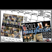 2013 MuggleNet Fandom Calendar Promotion