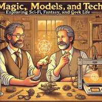Magic, Models, and Modern Tech: Diving into Harry Potter, Star Trek, and Geek Life