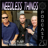 Needless Things Podcast 251 – Sting  Ric Flair LIVE from Dragon Con