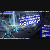 Coloring Minis Without Paint with Sam Nolton from Eldritch Foundry - Boards  Swords #249