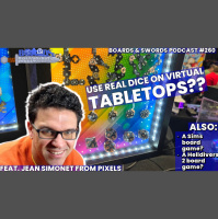 Illuminating Our Poor Dice Rolls with Jean Simonet from Pixels - Boards  Swords #260