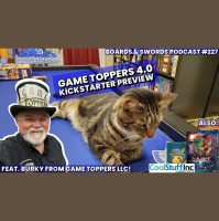 Game Toppers 4.0 Kickstarter Preview (Premium Game Mats!) with Burky - Boards  Swords 227
